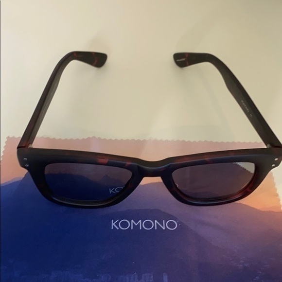 New Komono Allen Beetroot Tortoise Sunglas… main image 10
